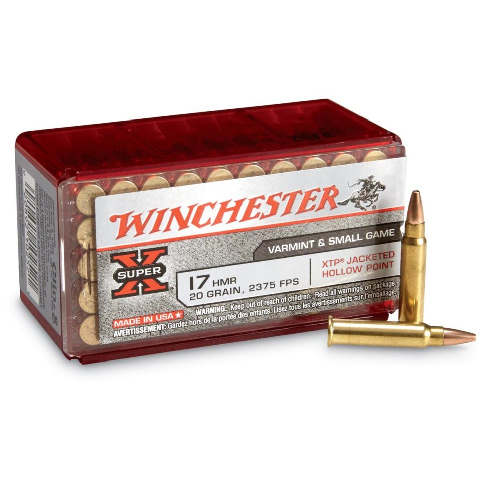 Winchester Super X 17HMR Jacked Hollow Point