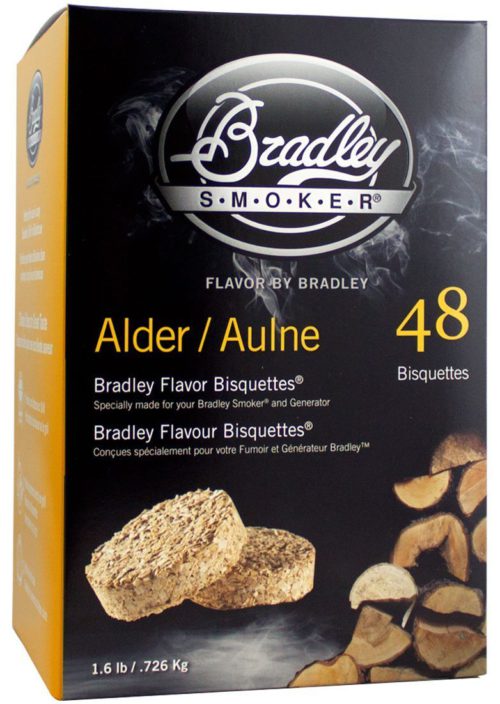 Bradley Alder Flavor Bisquettes 48 Pack