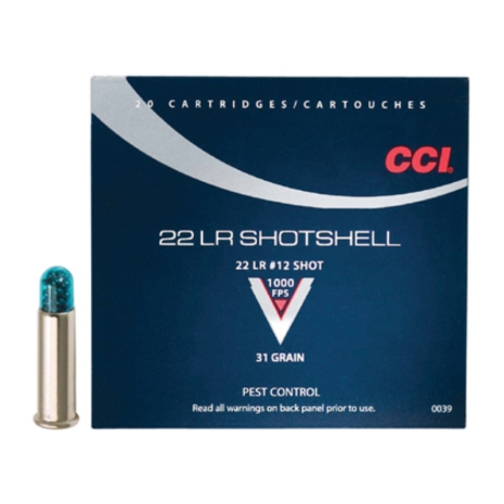CCI 22LR Shotshell ”Dunsthagel”