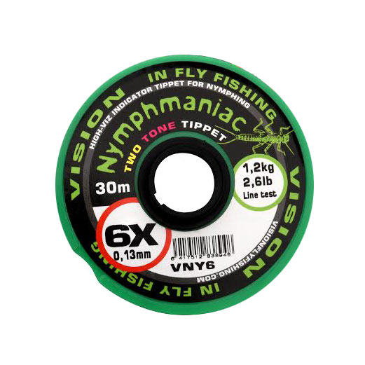 Vision Nymphmaniac Two Tone tippet
