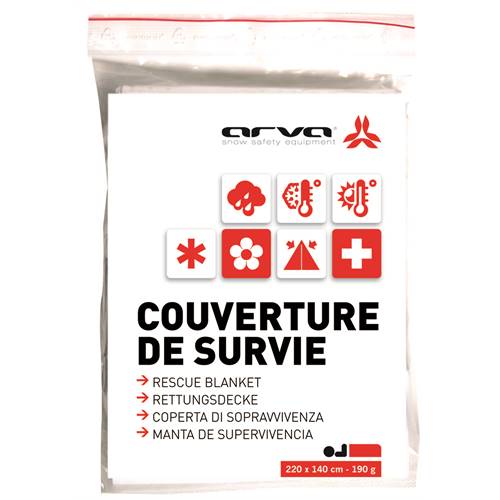 Arva Rescue Blanket 60Gr – 140/220 Cm