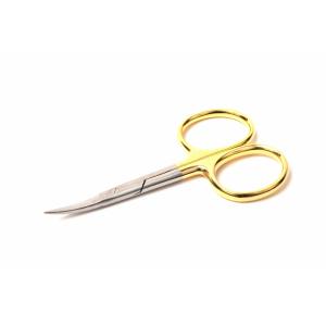 Fly-Dressing High Grade Scissors Curved 4″ Gold