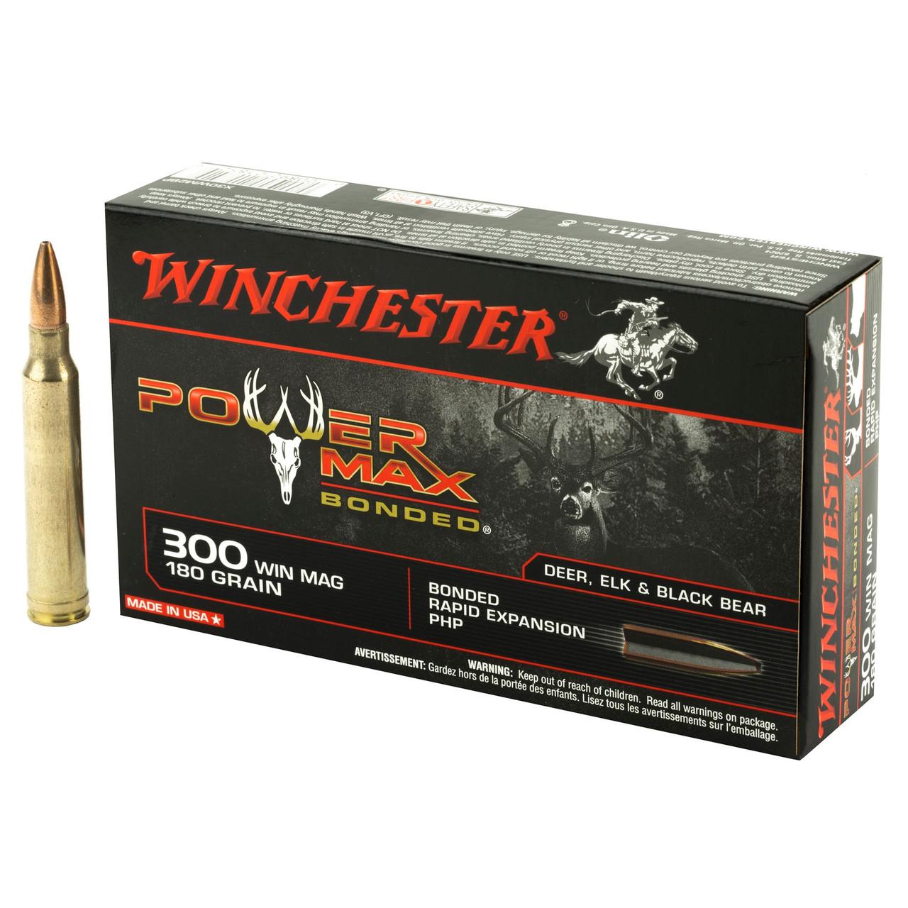 Winchester PowerMax Bonded 300 Win Mag 180gr