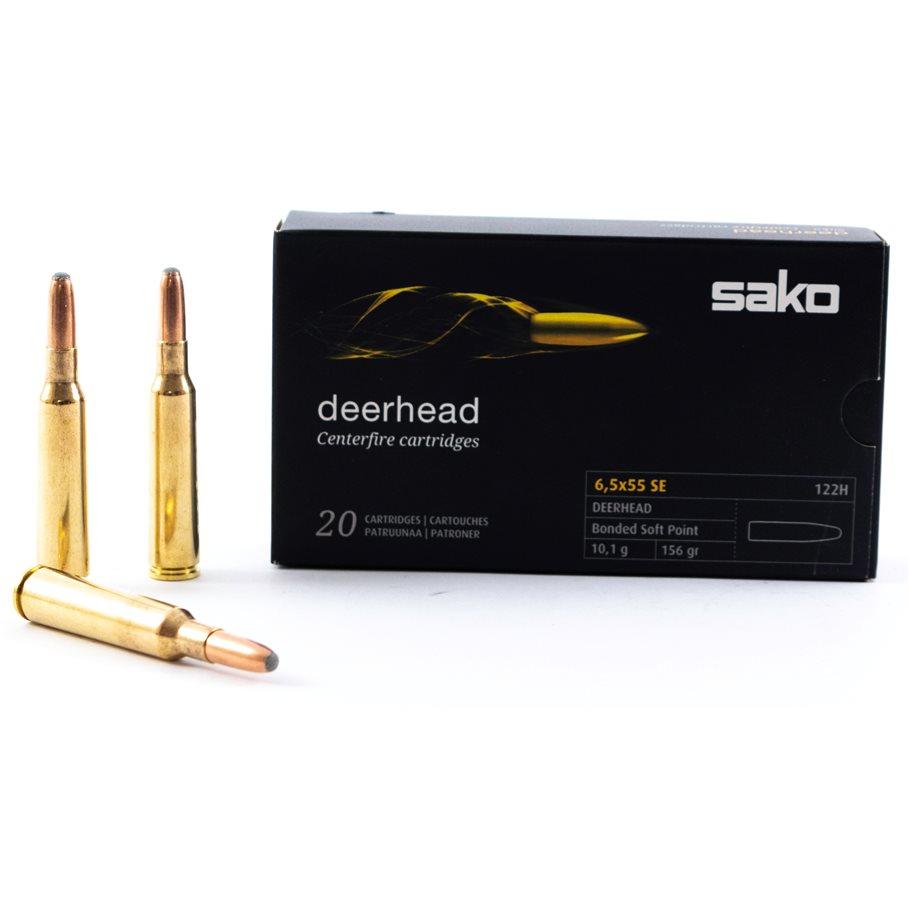 6,5×55 SE Sako Deerhead 10,1g/156gr