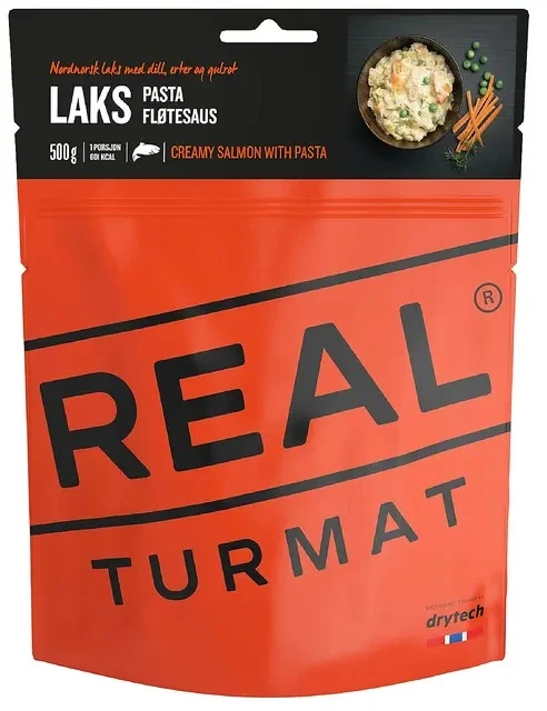 Real Turmat Laks, Pasta & Fløtesaus