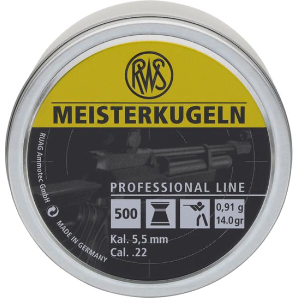 RWS MEISTERKUGELN 5,5mm 0,91G 500st