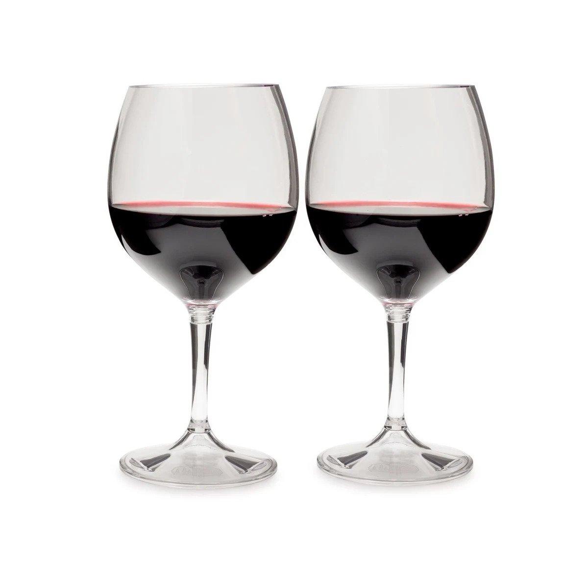 GSI Outdoor Nesting Red Wine Glass Set