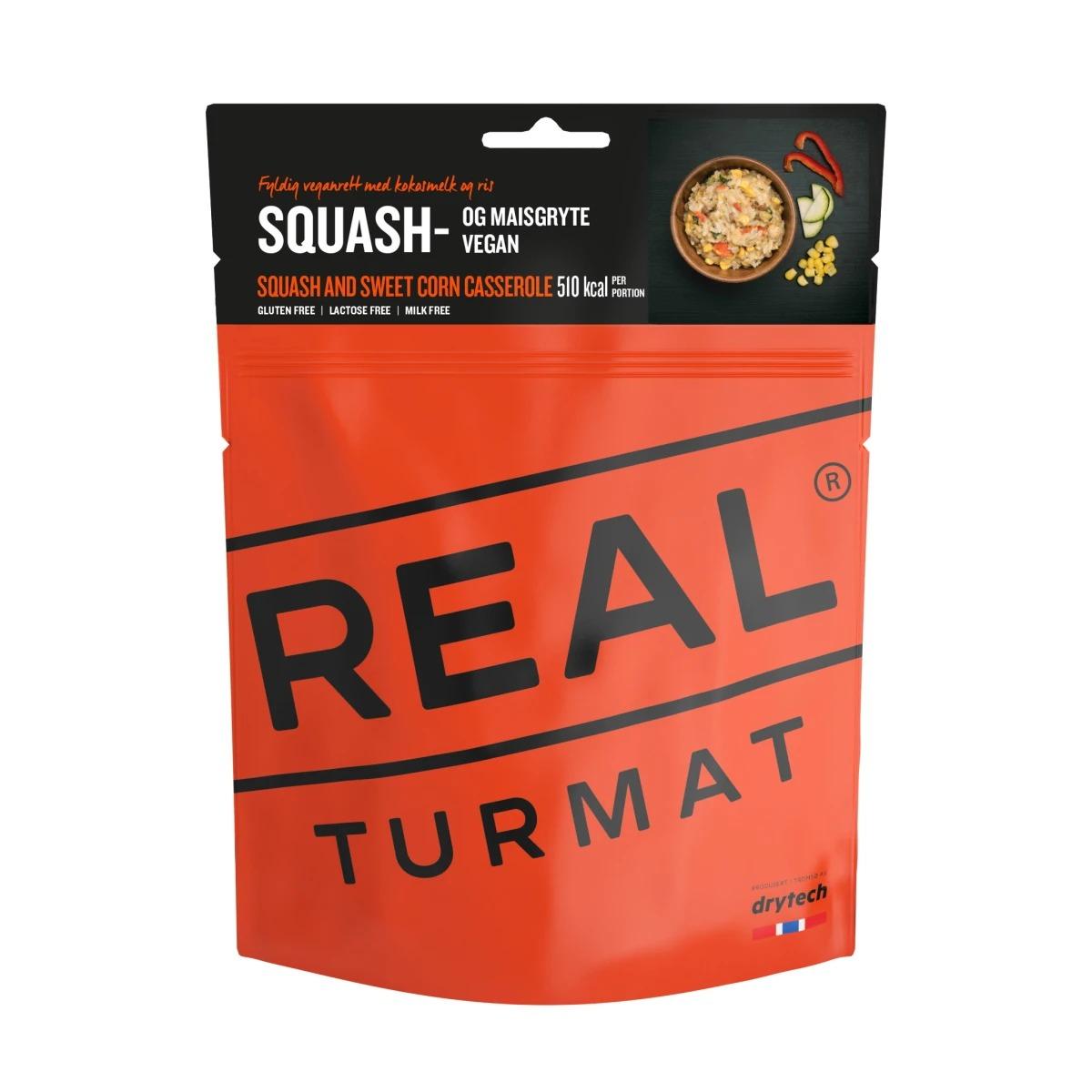 Real Turmat Squash- og Maisgryte. (Vegan)