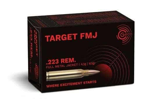 Geco Target FMJ .223Rem 63gr/4,1g