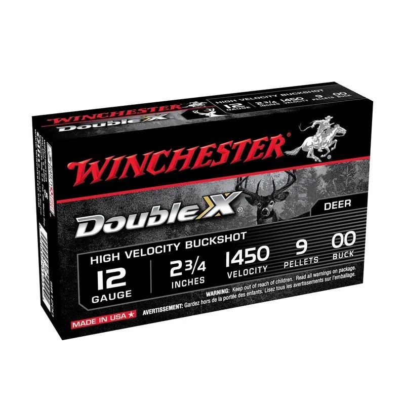 Winchester Double X Buckshot 9 Pellets Kal. 12