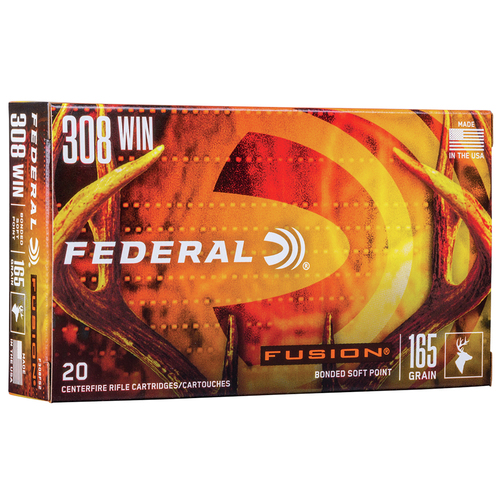 Federal Fusion .308 Win 165gr 20/Box