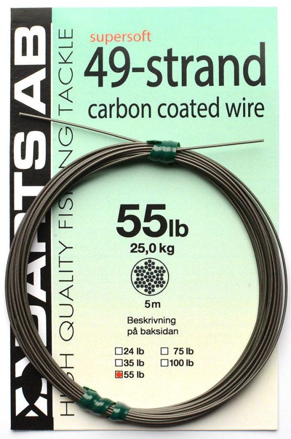 Darts 49-Strand Carbon Coated Wire 55lb