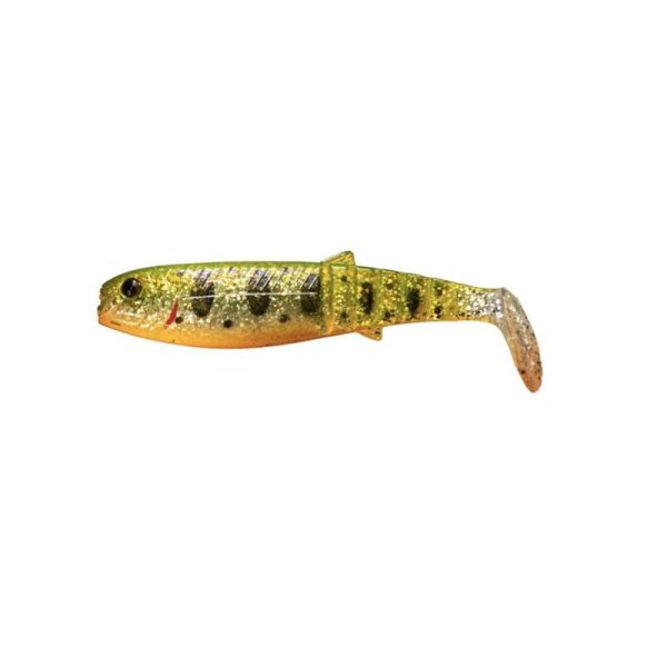 Savage Gear Cannibal Shad 8cm Olive Smolt UV