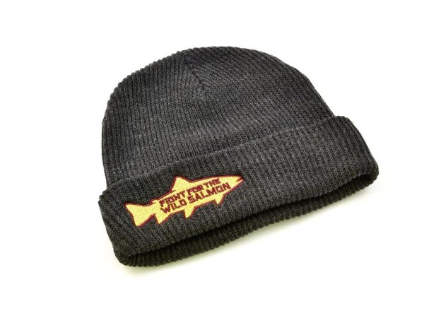 Frödin Wild Salmon Charcoal Beanie