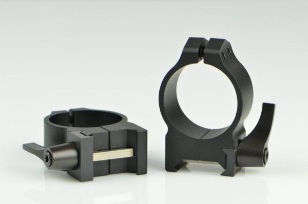 Warne 214LM 30mm Snabbmontage Medium Ringar