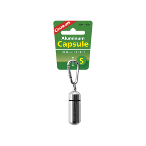 Coghlan's aluminum capsule
