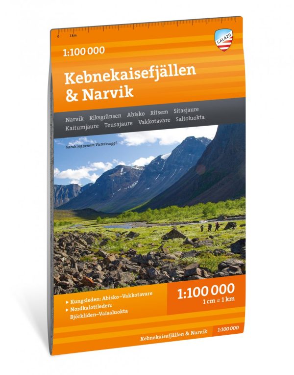 Calazo Kebnekaisefjällen & Narvik 1:100 000