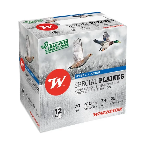 Winchester Special Plaines 34g Stålhagel 25 St/ask