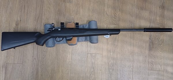 Tikka T1x 22LR med ljudämpare