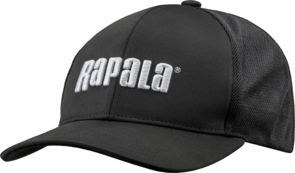 Rapala Black Mesh Snapback-keps