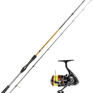 Daiwa Aggrest 8' 7-28g Haspelset + Daiwa 24 Samurai LT 2500