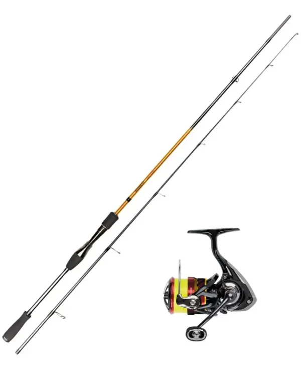 Daiwa Aggrest 8' 7-28g Haspelset + Daiwa 24 Samurai LT 2500