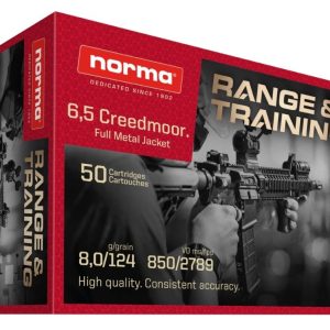Norma Range & Training 6,5 Creedmoor 8,0g
