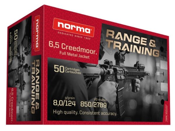 Norma Range & Training 6,5 Creedmoor 8,0g
