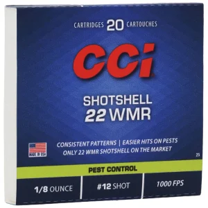 CCI Rimfire Shotshells Pest Control Ammo 22 WMR 3,54g