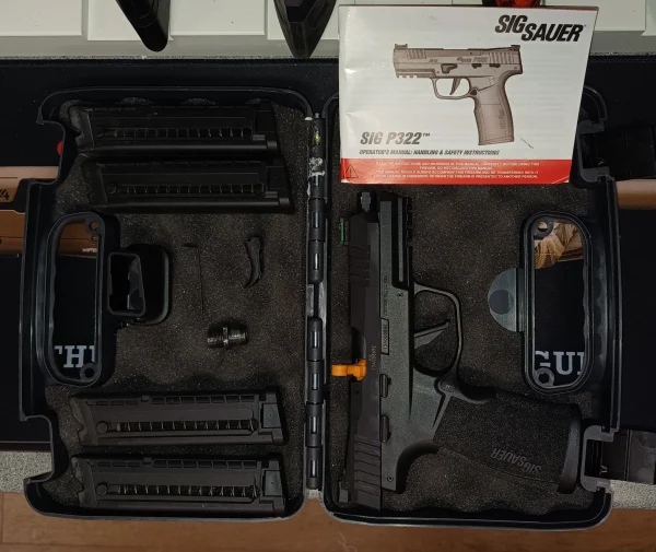 Sig Sauer P322 22LR 4" Gängad 1/2"x28