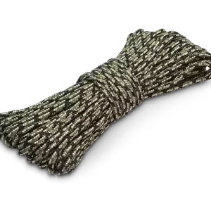 Briv Utility rope Woodland Camo - 4 mm 15 m
