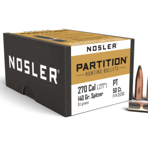 Nosler Partition 270 140gr 9g