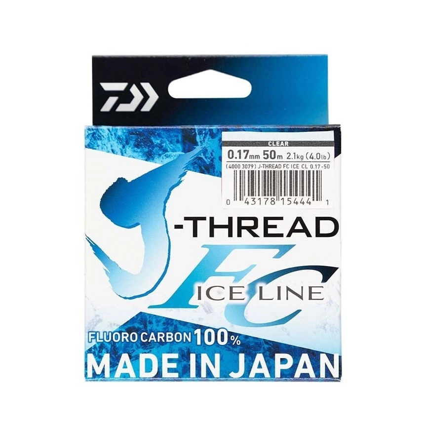 Daiwa J-Thread Fluorocarbon Ice Line