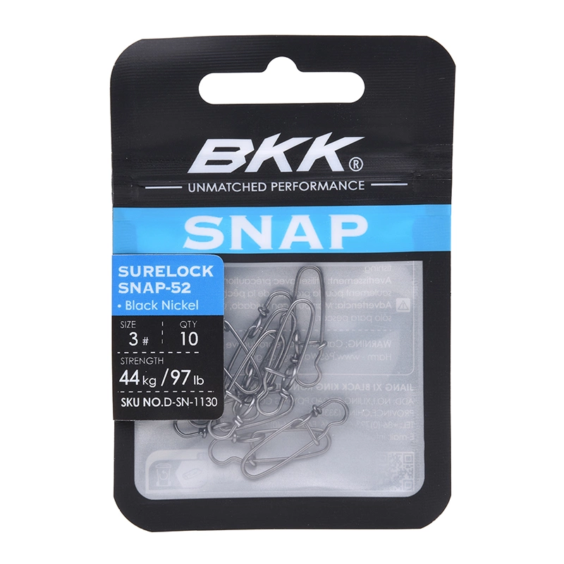 BKK STAY LOCK SNAP-52 (Black Nickel)