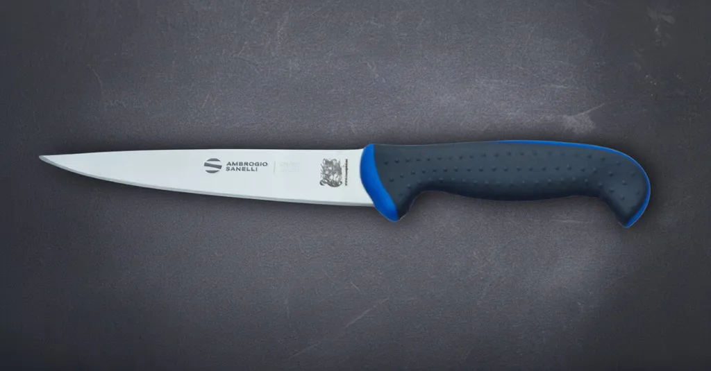 TeamJakt Filé Kniv 18cm Gummerad