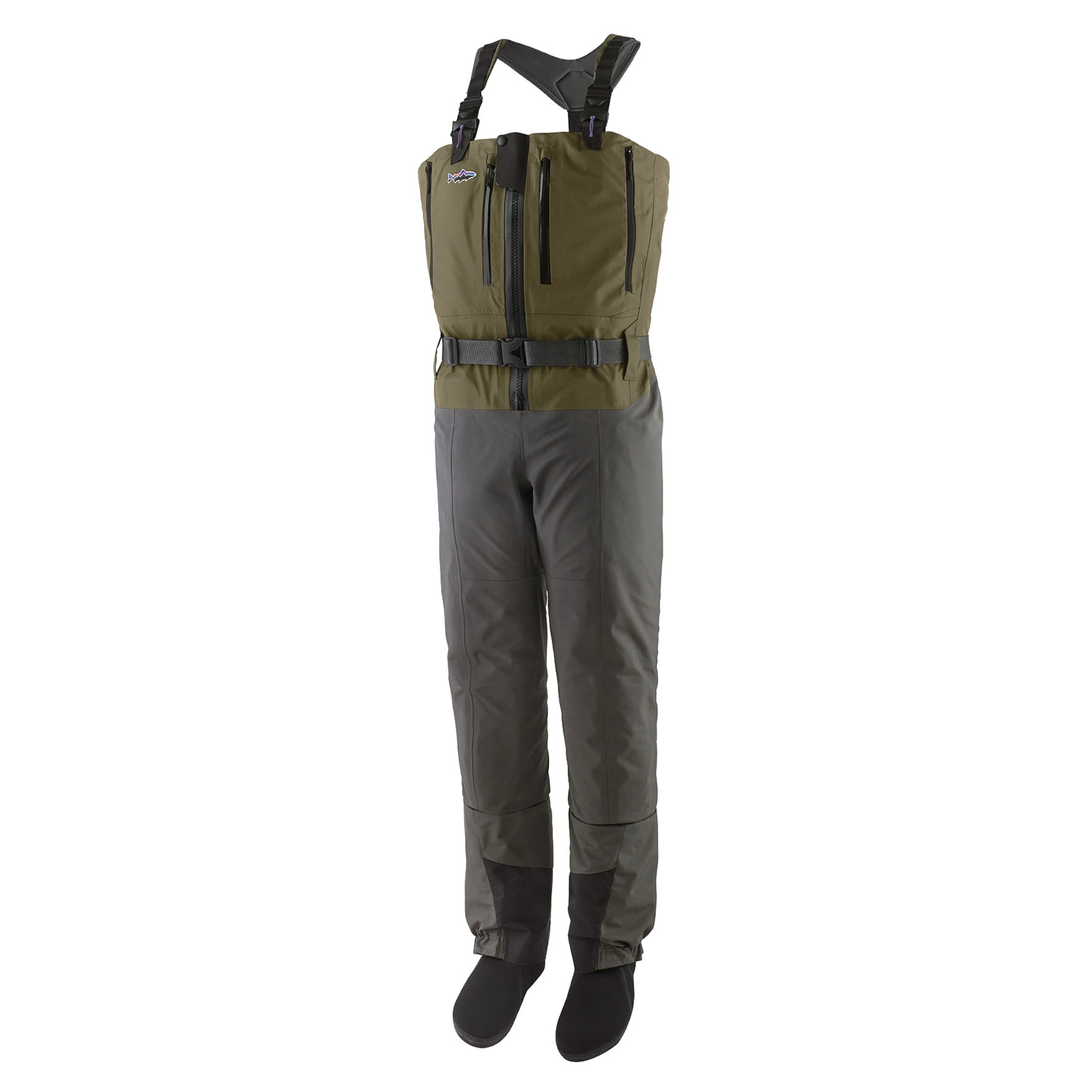 Patagonia Men's Swiftcurrent Expedition Zip-Front Basin Green