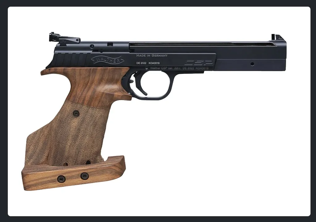 Walther CSP Expert Valnöt .22 pistol