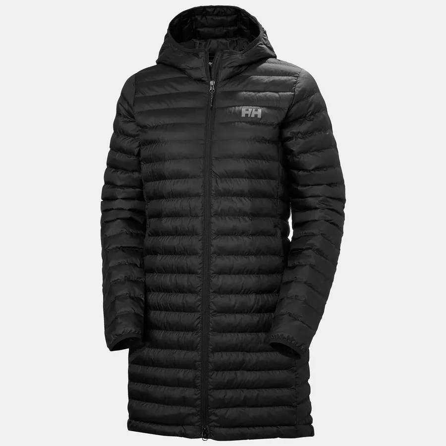 Helly Hansen Women’s Sirdal Long Hooded Insulated Jacket
