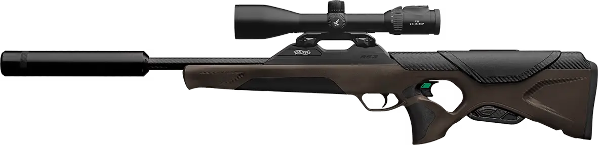 Walther RS3 Pro Chestnut Poly 308 WIN. Inc. QSA Silencer